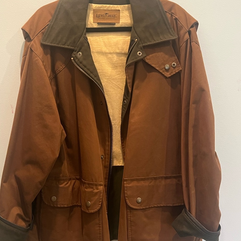 Brown Performance Jacket With Durable Fabric And … - image 1